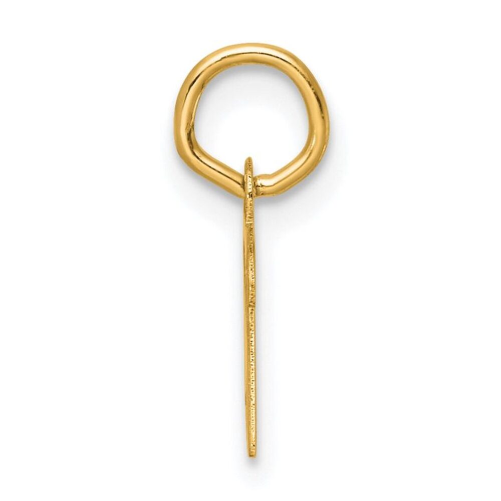 Kazi Luxury 14k Yellow Gold Small Script Letter R… - image 2